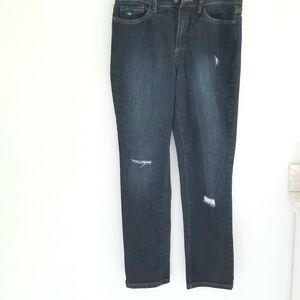 Studio by D & Co blue jeans straight leg size 6
